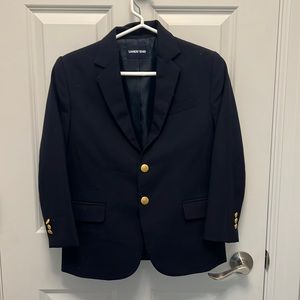 Lands End - Navy sport coat- size 10H